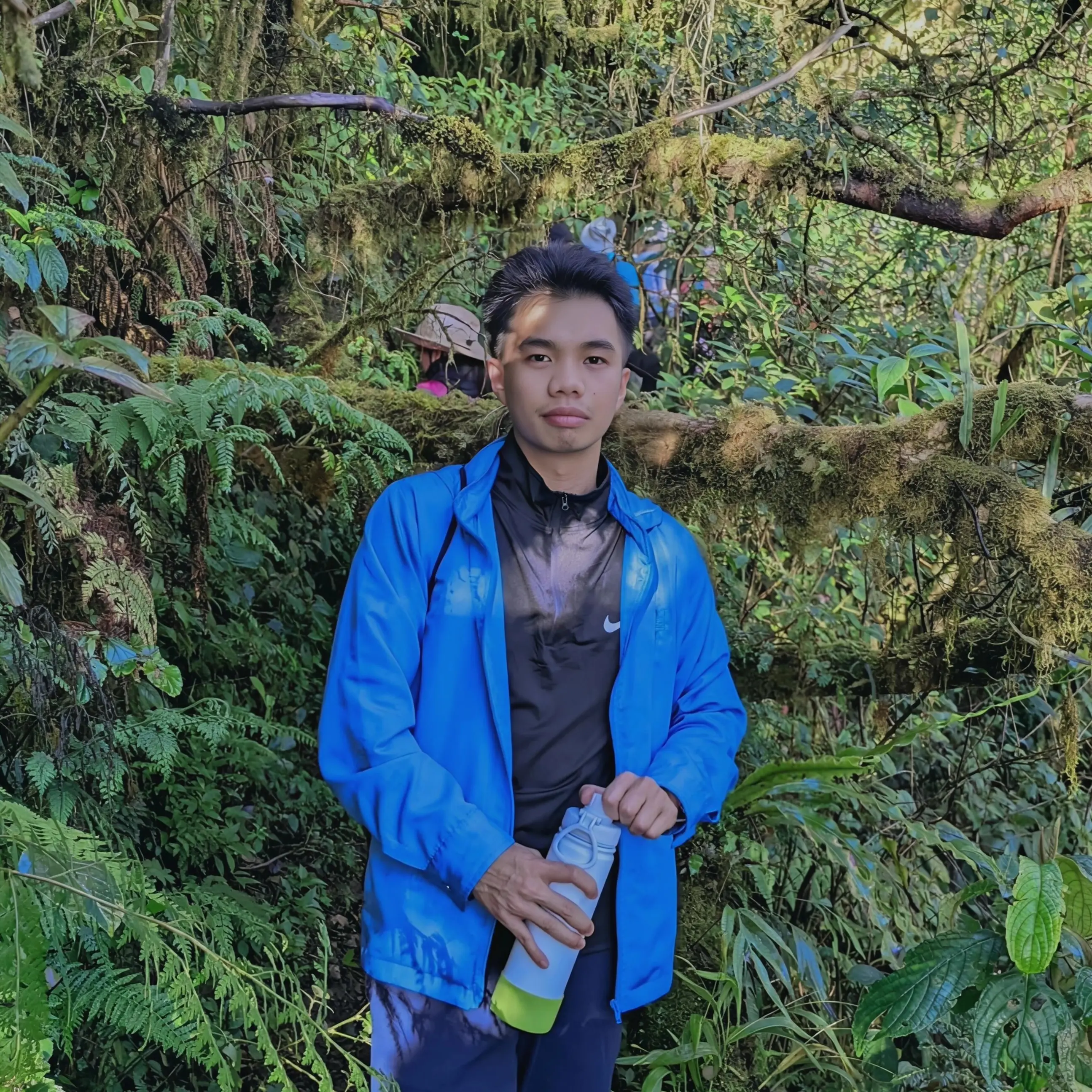 Mt. Tabayoc Christony Duyapat hiking at Mt. Tabayoc which is 2,842 meters above sea level